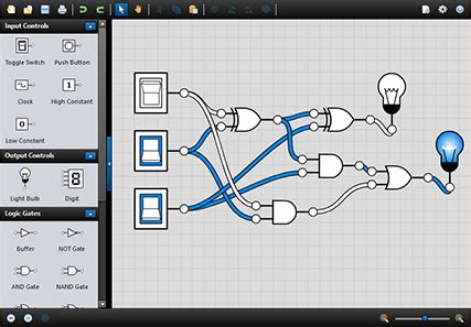 circuitjs|logic circuit simulator.
